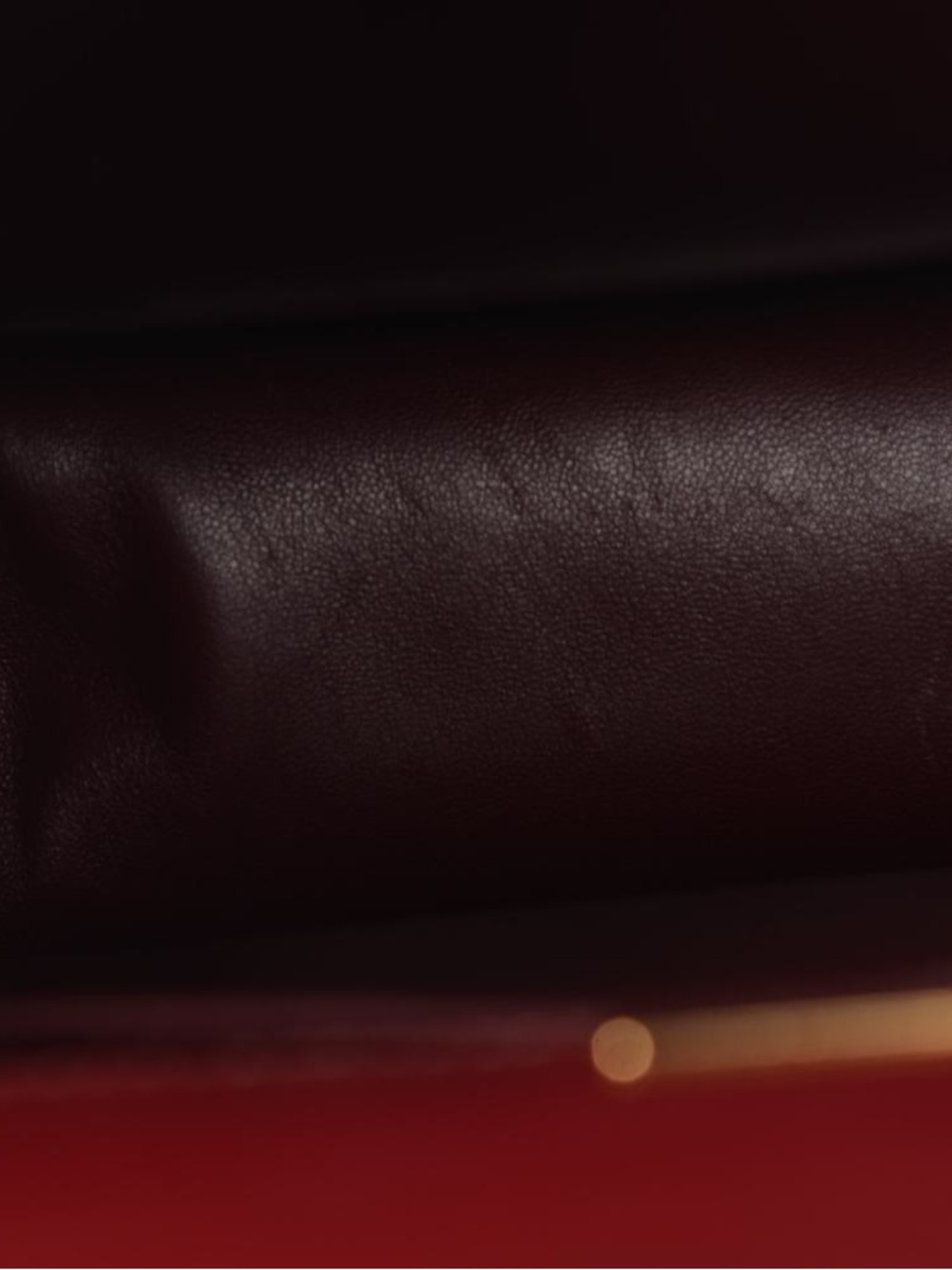 ♥️Prada Small Pionniere Two-Tone Burgundy and Dark Wine Leather Handbag ♥️ - Picture 16 of 16